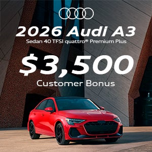 2026 Audi A3 40 TFSI quattro®